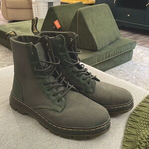 Dark Green Doc Marten Boots M12/L13
